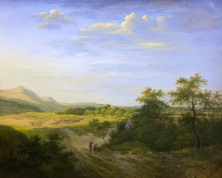Paisaje de dunas cerca de Haarlem